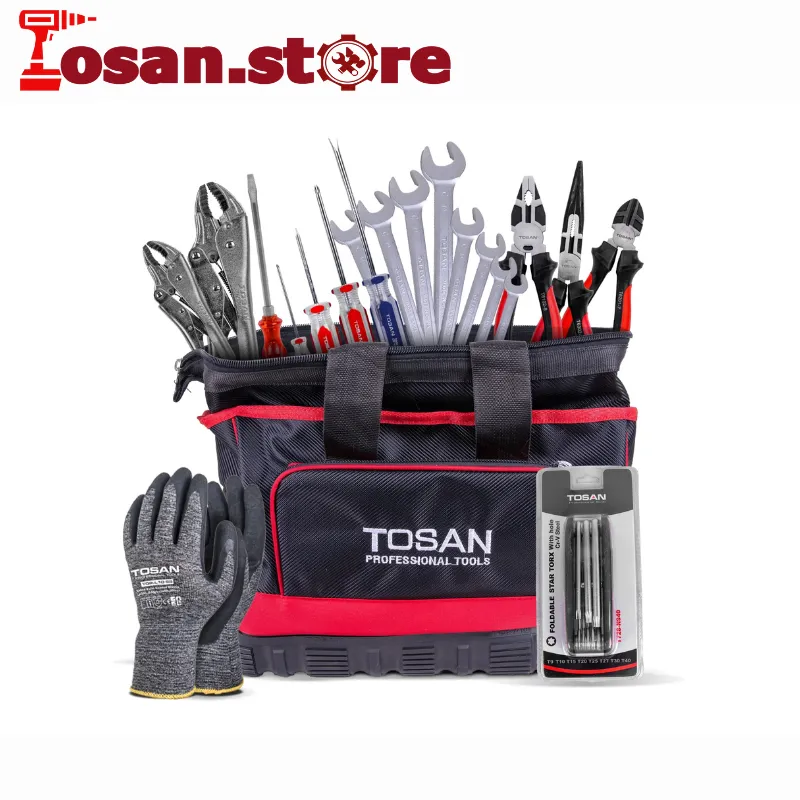 کیت ابزار 22 پارچه توسن ساخت ایران مدل T3502K