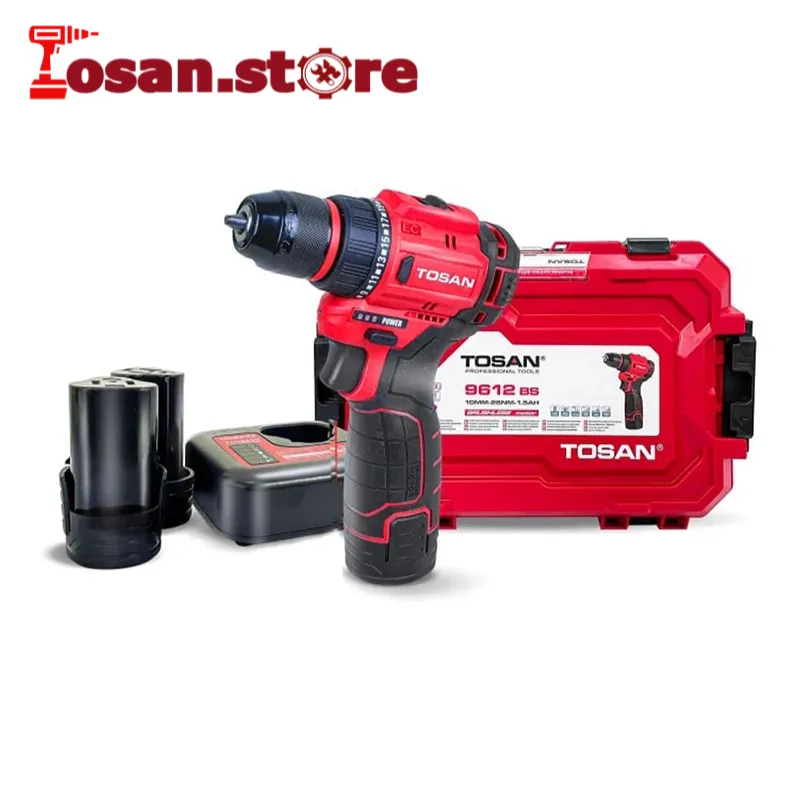 دریل شارژی براشلس 12 ولت مدل 9612BS