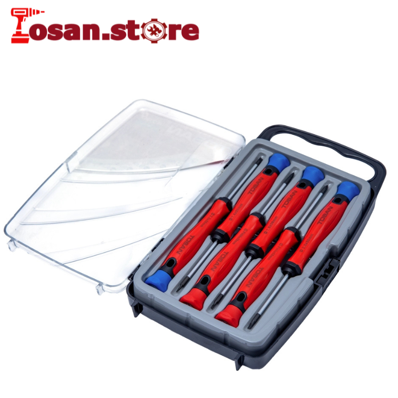 ست 6 عددی پیچ گوشتی ساعتی سری Brusk توسن