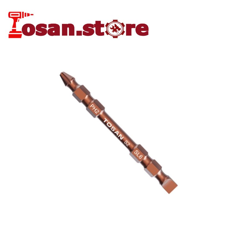 سرپیچ گوشتی یکسر دوسو یکسر چهارسو آلیاژ S2 سایز 65 م م